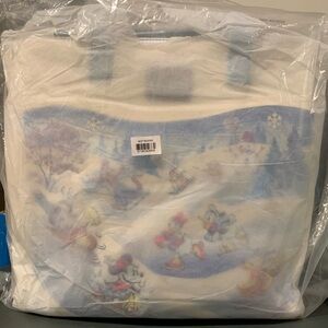 Mickey & Friends Winter Wonderland Convertible Backpack & Tote Crossbody Bag